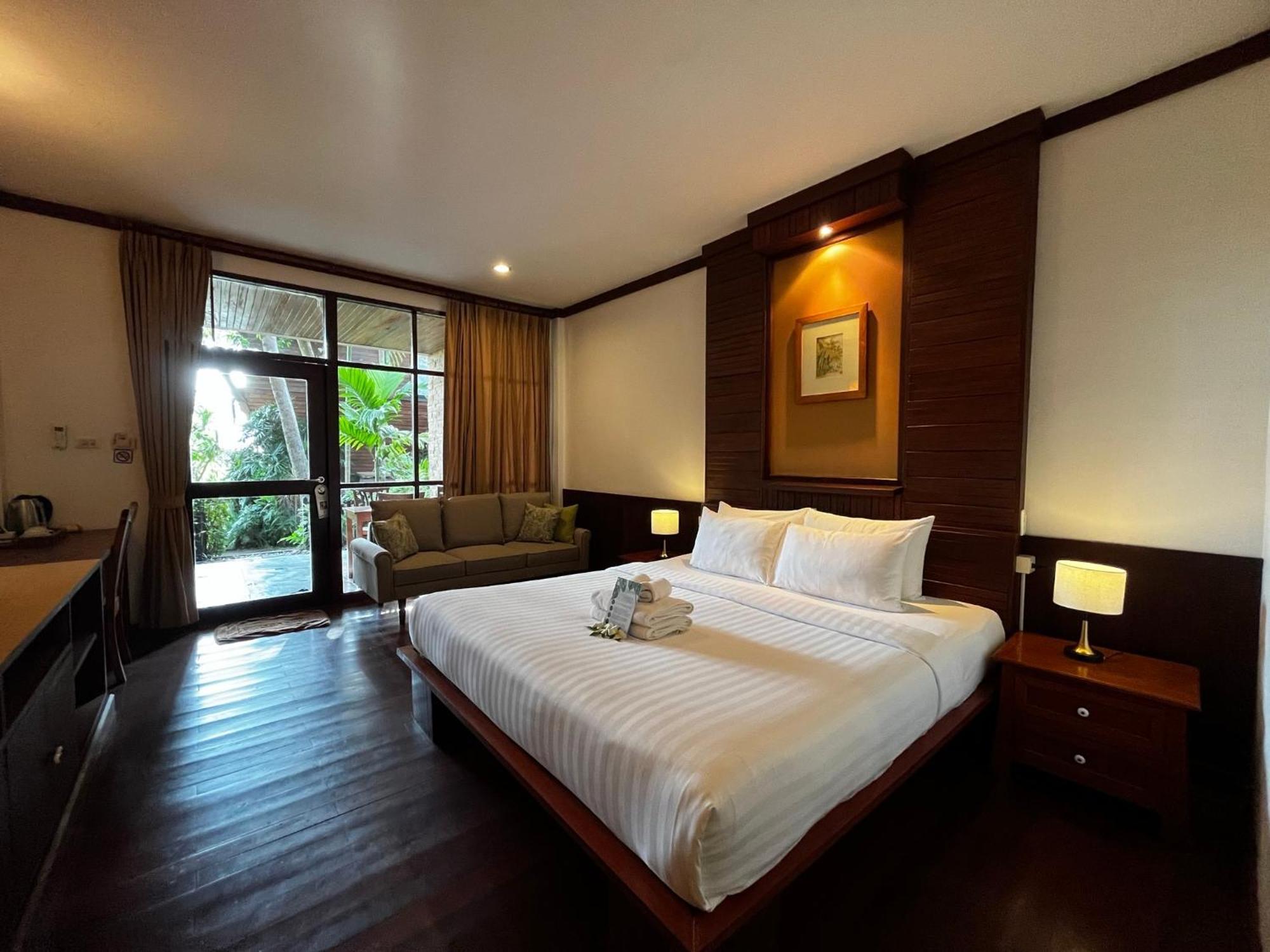 Green Papaya Beach Resort, Koh Phangan Салад-Біч Номер фото